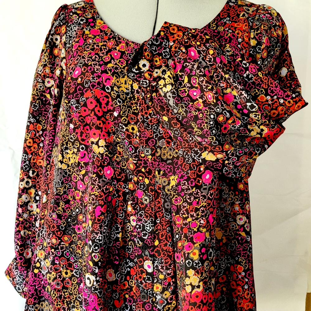 Floral Multicolor Women's Top